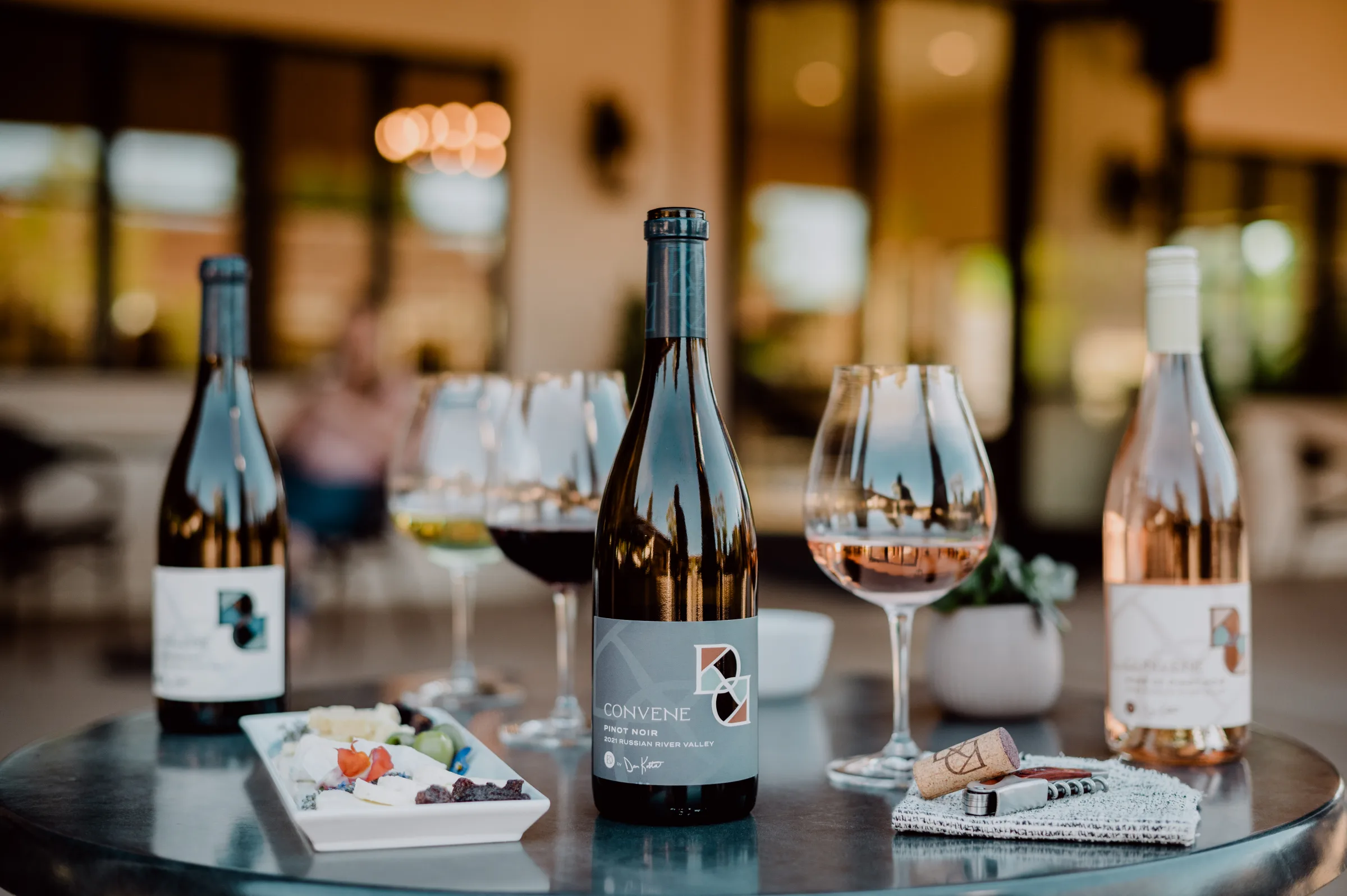 Convene by Dan Kosta wine tasting experience in Santa Lucia Highlands, California.