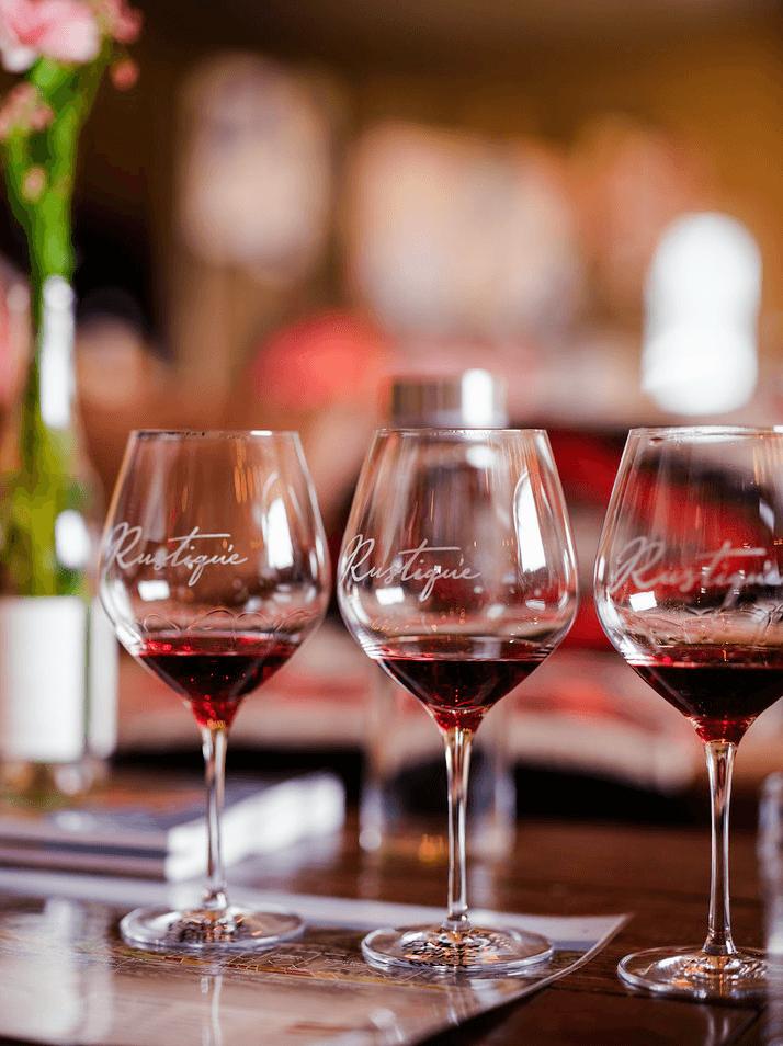 santa lucia highlands red wine glasses tasting