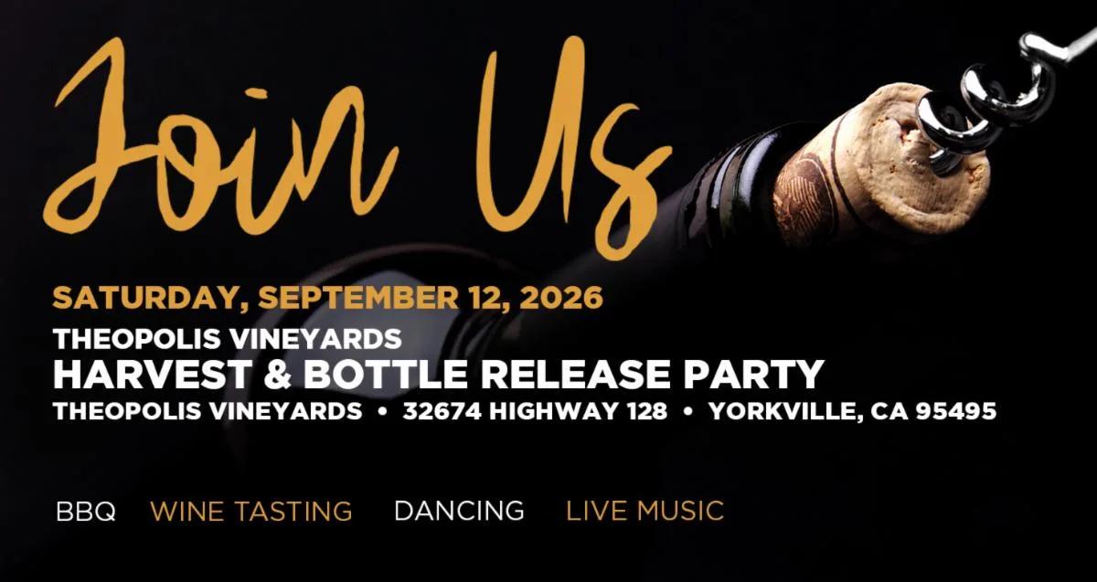 Theopolis Vineyards Bottle Release Party