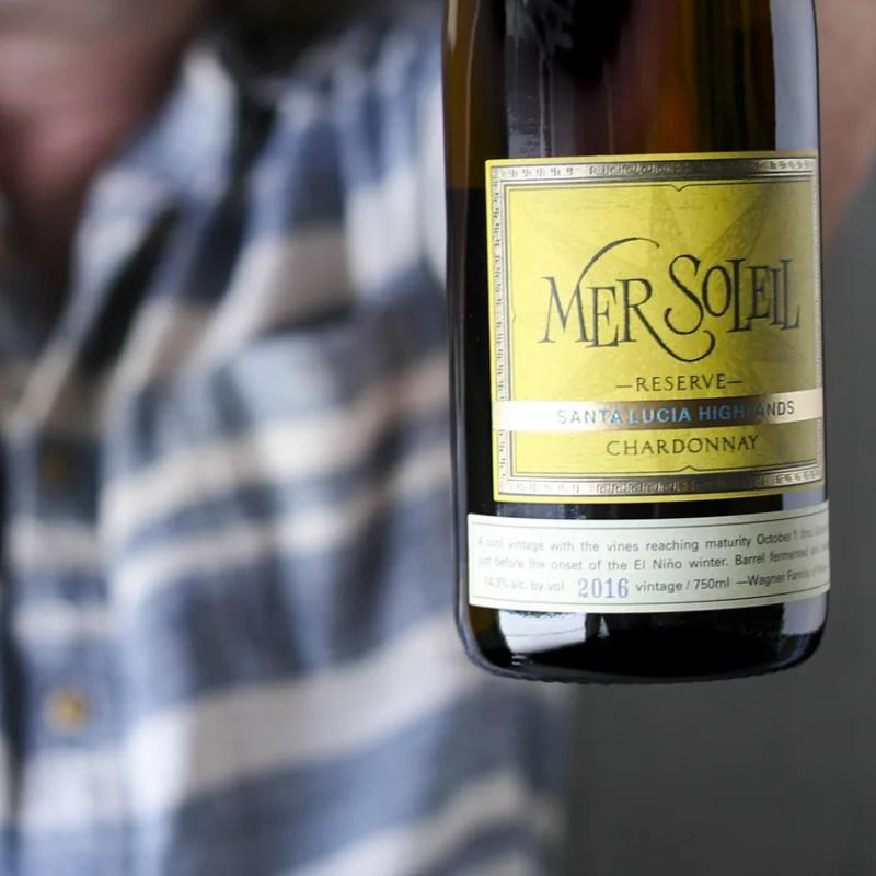 Mer Soleil Reserve Chardonnay from Santa Lucia Highlands, Monterey County, California.