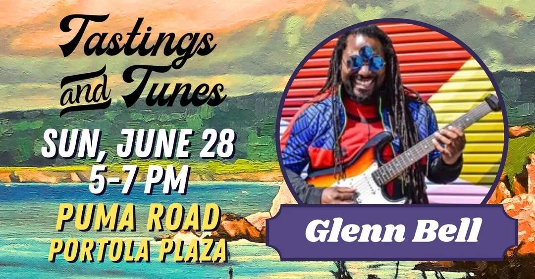 Tastings & Tunes with Glenn Bell, Puma Road, Portola Plaza