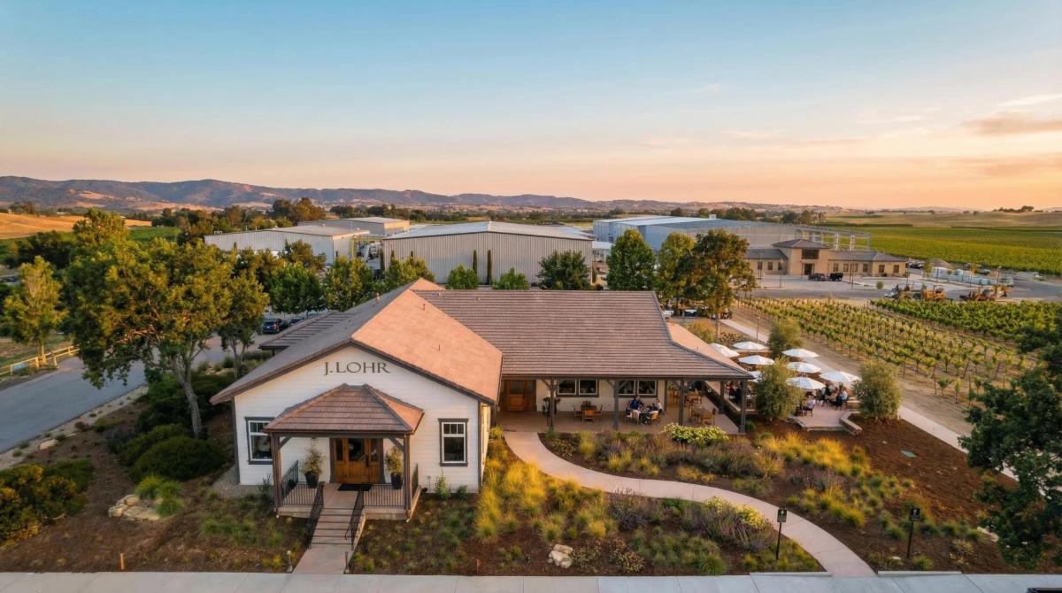 J. Lohr Winery Tasting Room in Paso Robles, California.