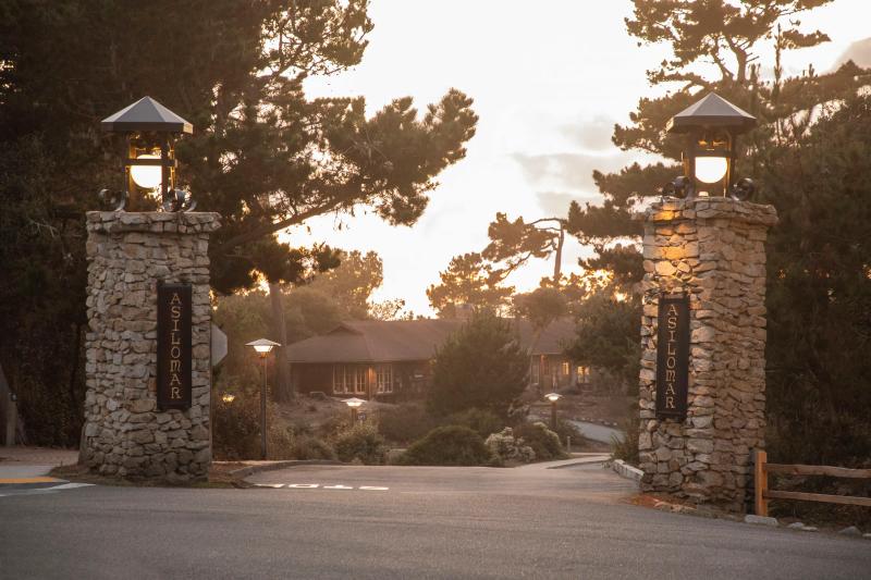 Entrance to Asilomar State Park & Conference Grounds, Pacific Grove, CA