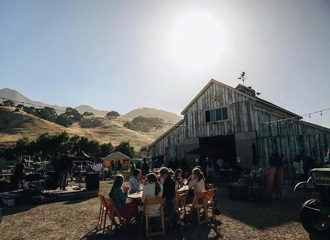 Wine tasting at Rustique Winery on River Road in Monterey County and the Santa Lucia Highlands.