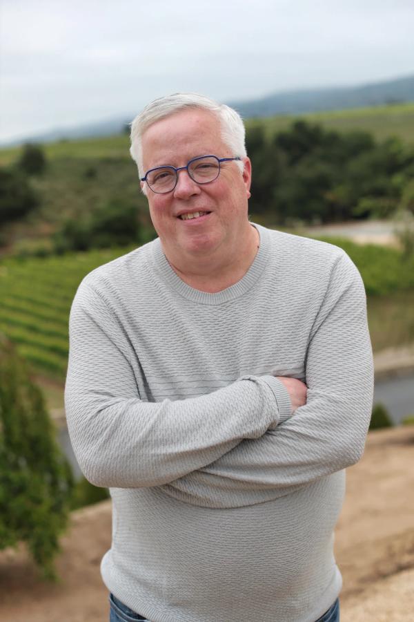 Winemaker Adam Lee of Clarice Wines in Santa Lucia Highlands, Monterey County, California.