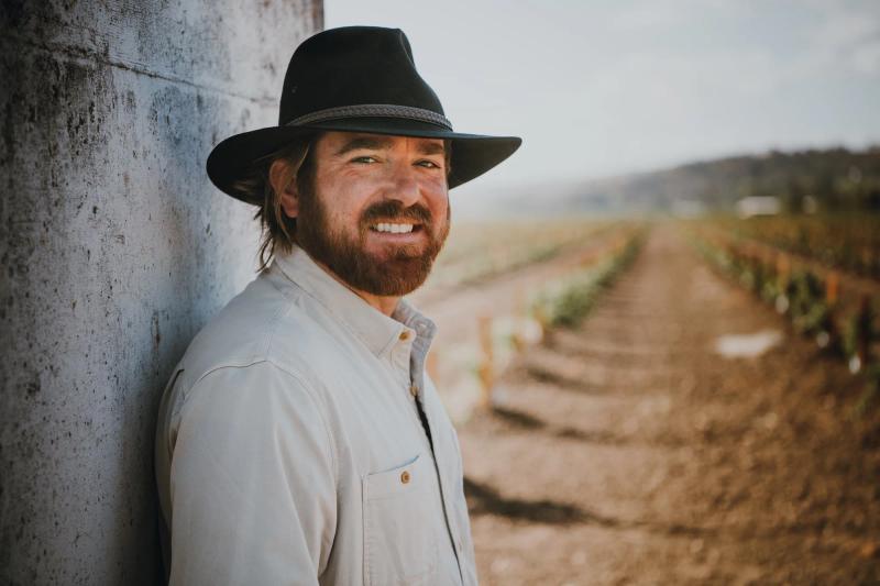 Charlie Wagner of Mer Soleil winery in Santa Lucia Highlands, California.